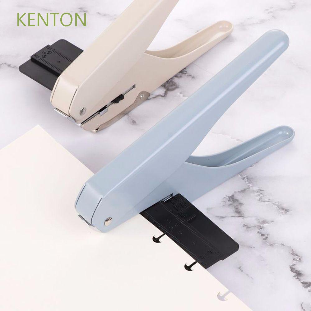 KENTON Creativity Hole Puncher Binding Supplies Paper Cutter Mushroom Hole Shape Punch Punch Tools T-type Metal Offices Stationery Punching|For Notebook  Binding Manual Puncher/Multicolor