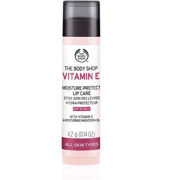 (Hàng Mới Về) Son Dưỡng Môi The Body Shop Vitamin E Chống Nắng Spf15 4.2gr 5.5g