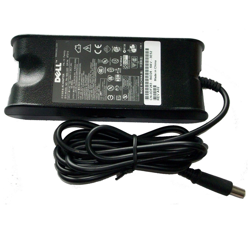 Sạc Laptop Dell 19.5V 4.62A chân kim to