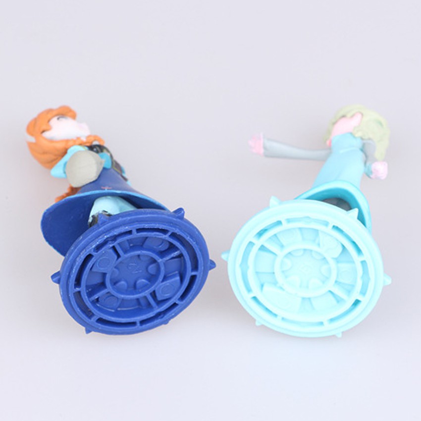 Bộ 2 mô hình công chúa Elsa và Anna (cao 9cm) - Frozen New4all