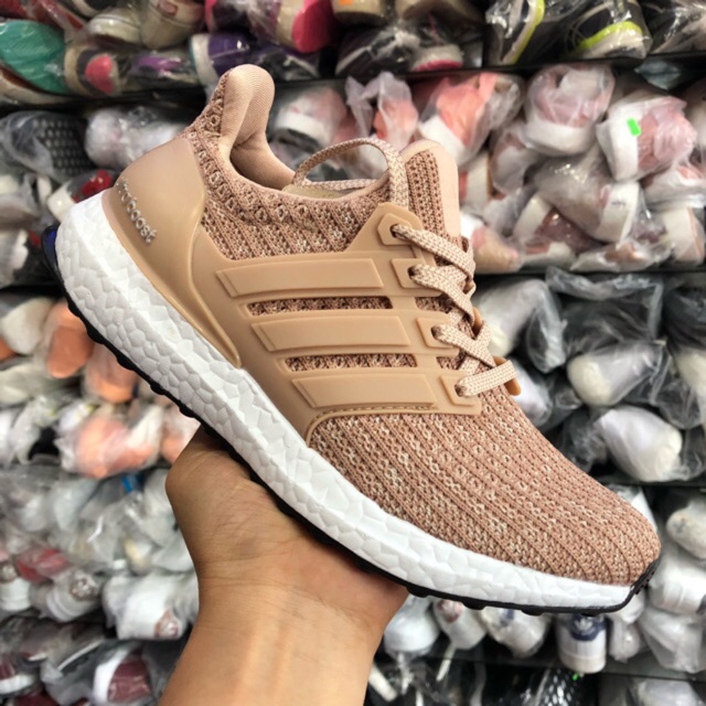 Giày thể thao sneaker ultra boots nam nữ hồng phấn