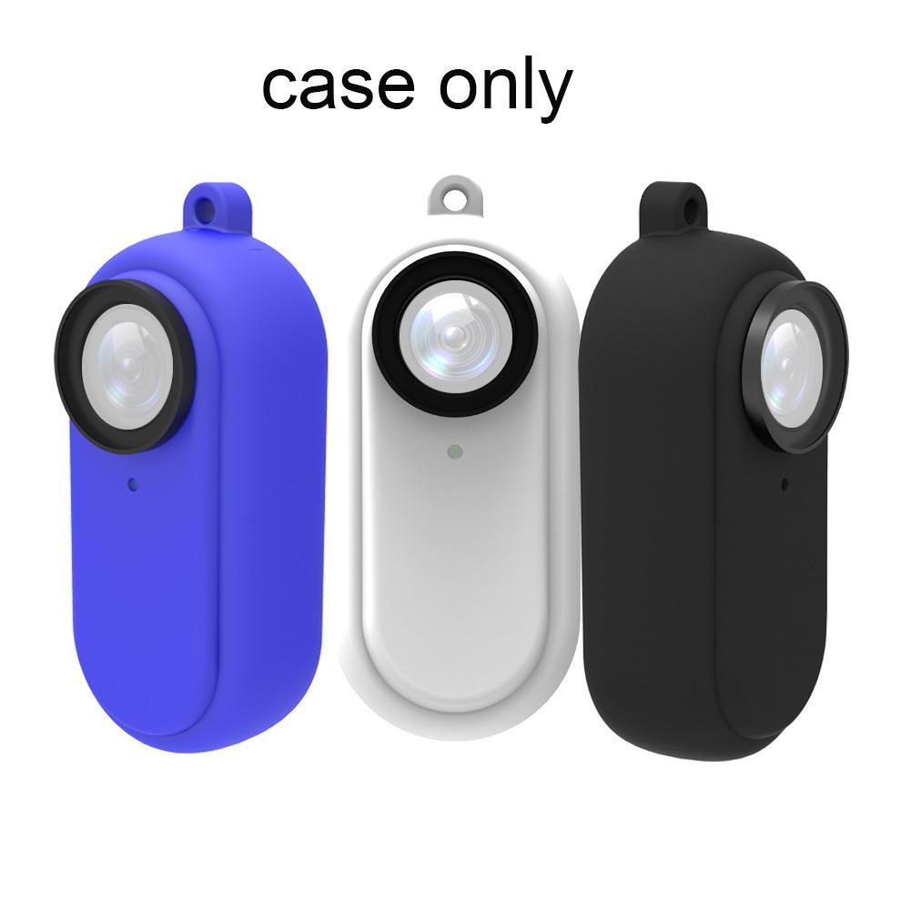 Ốp Bảo Vệ Ống Kính Máy Ảnh Bằng Silicon Cho Insta360 GO 2 Insta 360 Go2