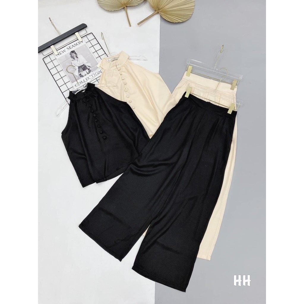 BNU235 - SET YẾM CÚC BỌC QUẦN DÀI 2 MÀU CHO NỮ