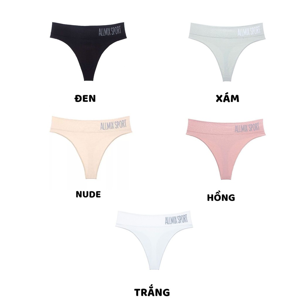 Quần Lót Nữ ❤️FREESHIP❤️ Quần Lót Cotton Lọt Khe phối cạp chữ cá tính mã 9809 | BigBuy360 - bigbuy360.vn