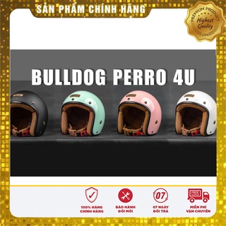 Mũ 3/4 Bulldog Perro 4U