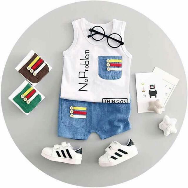 Combo 5 bộ bé trai