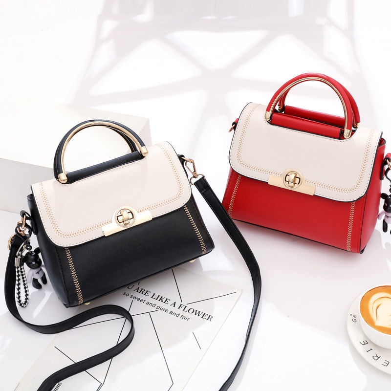 Túi xách tay đeo chéo IELGY dáng vuông nhỏ dễ phối đồ thời trang dành cho nữ