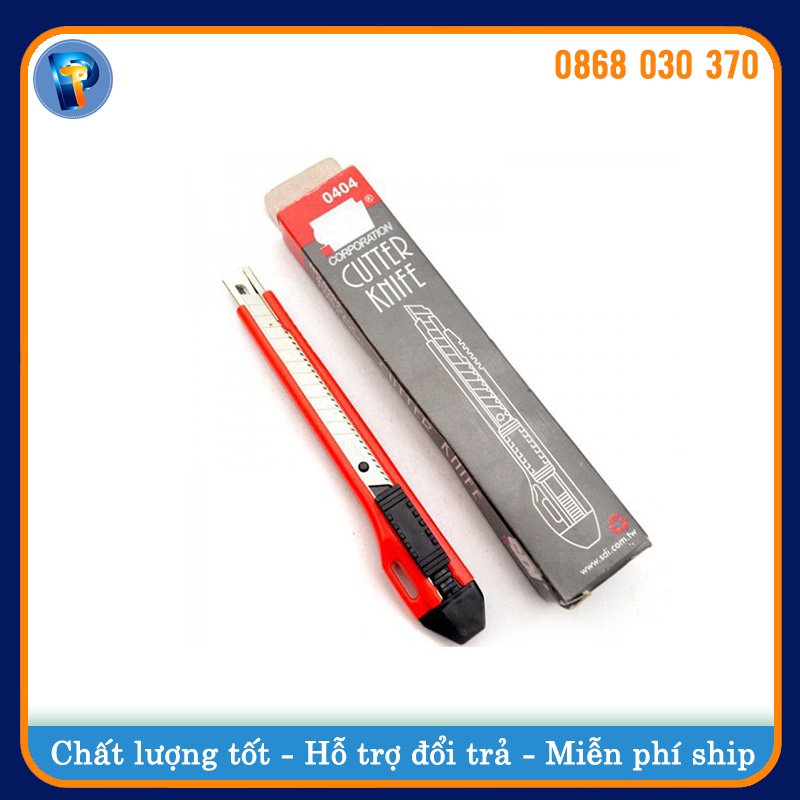 Dao Trổ SDI 0411-1 (Lưỡi Nhỏ) - Dao Dọc Giấy Văn Phòng, Học Tập Tiện Dụng