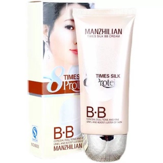Kem nền trắng da tơ tằm bb cream bổ sung protein