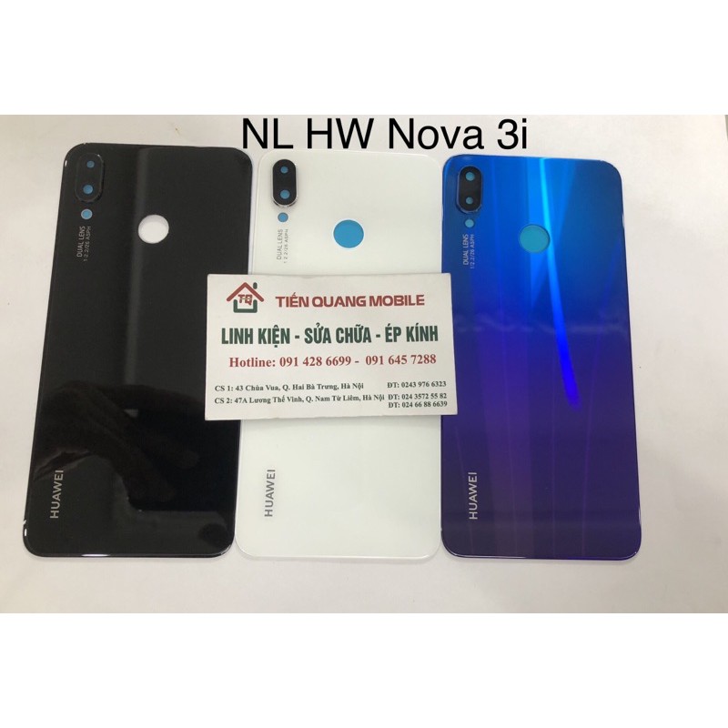 Nắp lưng đt Huawei Nova 3i có mắt cam