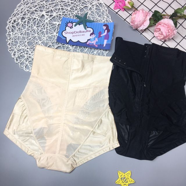 Quần lót ghen bụng cạp cao lụa mềm - 𝐆𝐁𝟎𝟐