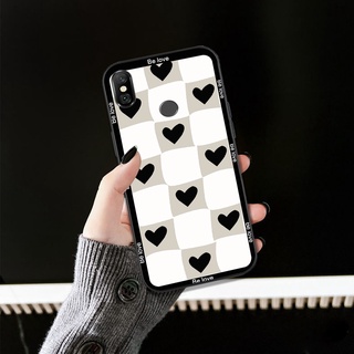 ốp lưng điện thoại xiaomi redmi 6 pro / note 7 trái tim , thời trang