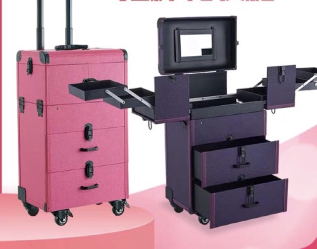 Cốp Đựng Đồ Trang Điểm ,Nail,Vali kéo