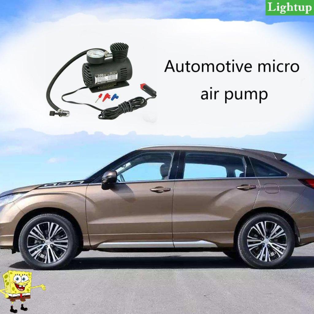 Máy nén khí mini cầm tay Dc12V 300Psi Máy bơm hơi lốp xe điện