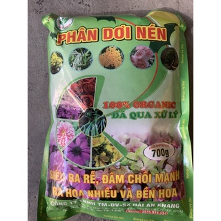 Phân dơi nén 100% organic đã qua xử lý 700g