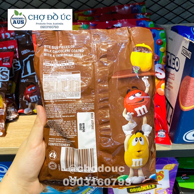 Tổng hợp Chocolate Crunchies - Cherry Ripe - Snickers - Maltesers - Milkybar - Mars Funsize pack 12 thanh mini🍫