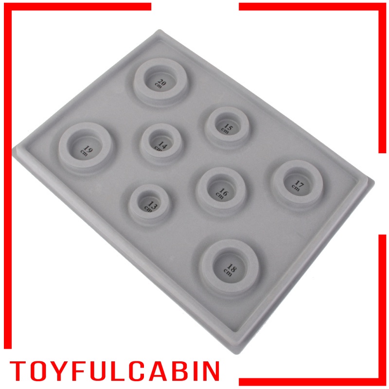 Bảng Đo Lường Hạt Làm Vòng Tay DIY Tiện Dụng