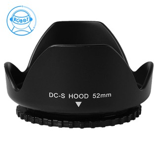 Loa che nắng 52mm hình cánh hoa cho máy ảnh Nikon D5200 D5100 D3200 Kit f3.5-5.6g