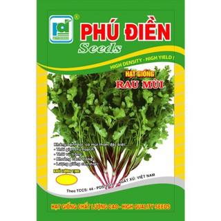 HẠT GIỐNG RAU MÙI (NGÒ) TẶNG KÈM PHÂN BÓN LÁ