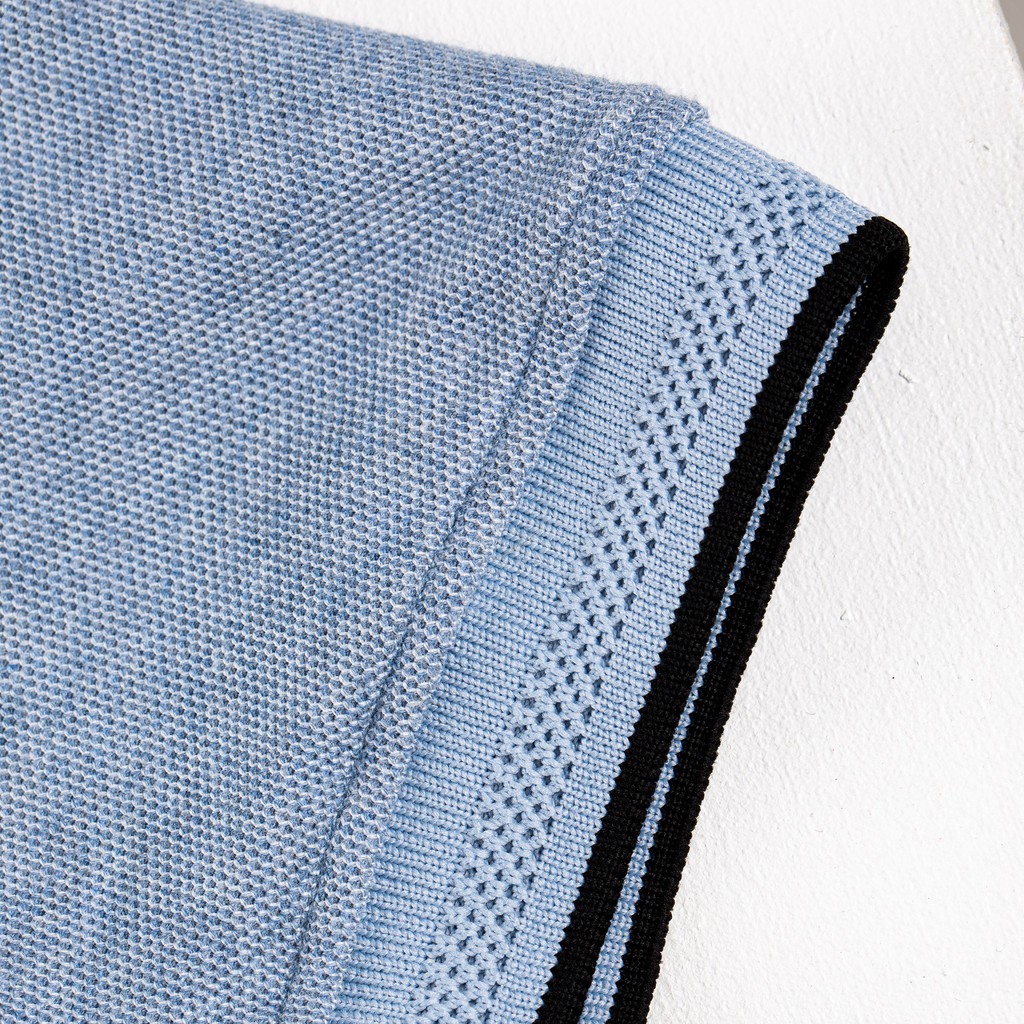 Galvin - Áo polo nam cổ khóa kéo chất vải cá sấu co giãn bộ 5 màu PLGV48 | BigBuy360 - bigbuy360.vn