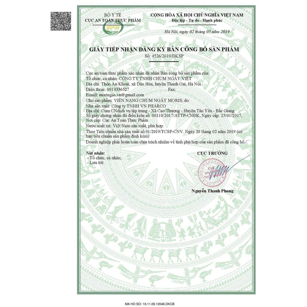 Viên Rau Chùm Ngây Moris | BigBuy360 - bigbuy360.vn