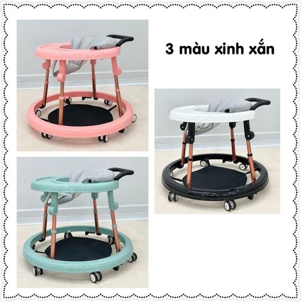 Xe tron tập đi cho bé  Zoko chống chân đi vòng kiềng chữ O chống lật đa năng trẻ từ 6-18 tháng chính hãng Zozon