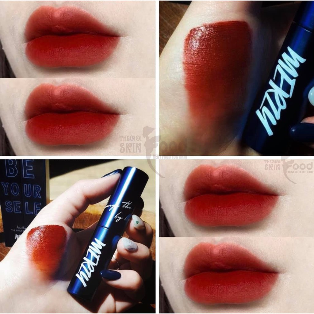 Son Kem Lì Merzy The First Velvet Tint Limited Edition #V6( CLASSIC BLUE) | BigBuy360 - bigbuy360.vn