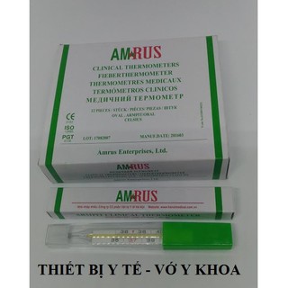 Nhiệt kế thủy ngân Amrus