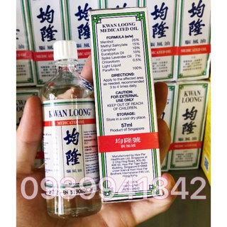 [chính hãng] DẦU NÓNG KWAN LOONG NỘI ĐỊA SINGAPORE