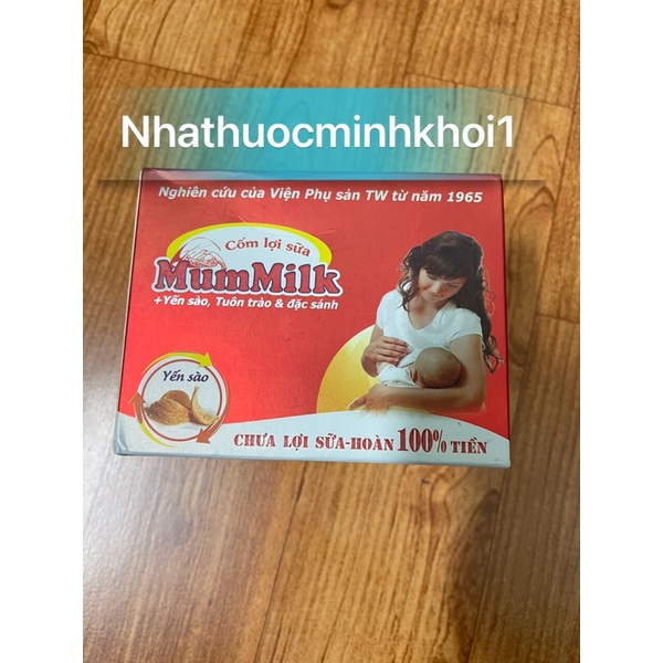 CỐM LỢI SỮA MUMMILK YẾN SÀO CHO PHỤ NỮ SAU SINH