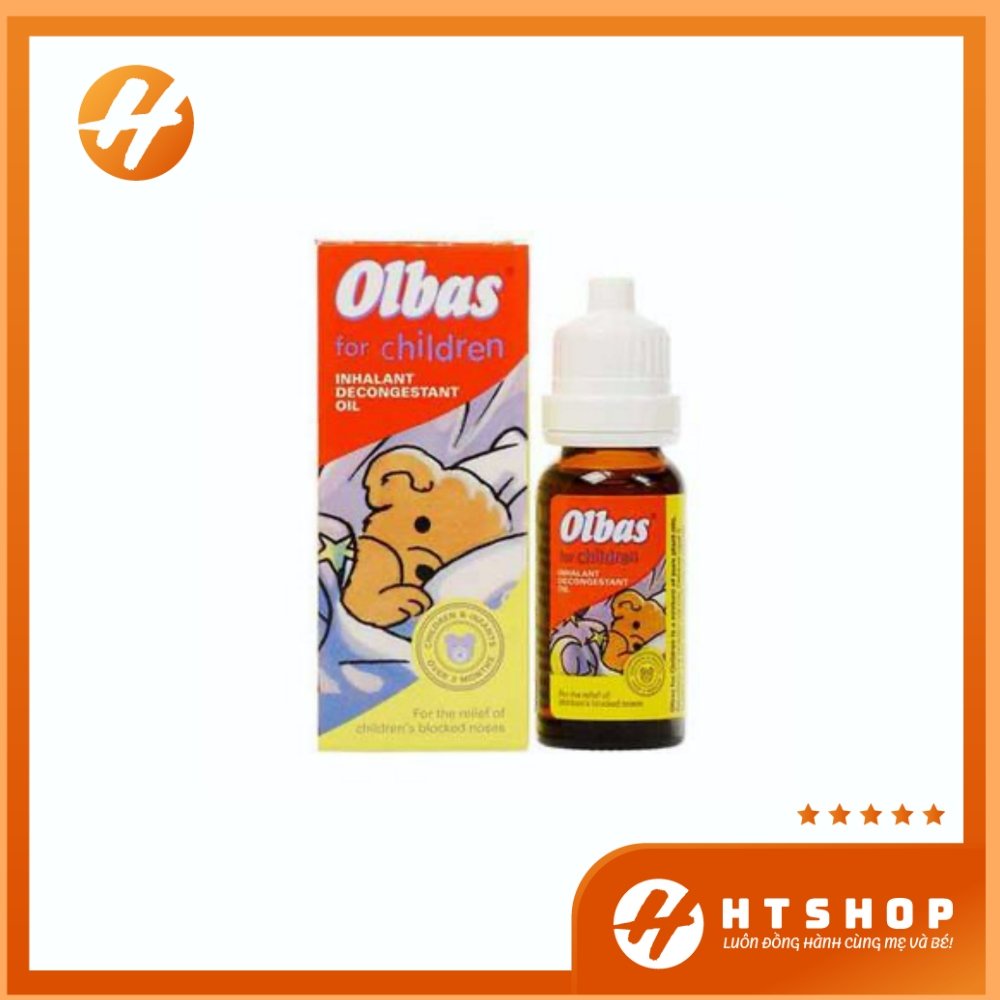 Tinh Dầu Olbas Oil  For Children Cho Bé Từ 3 Tháng Tuổi Chai 10ml