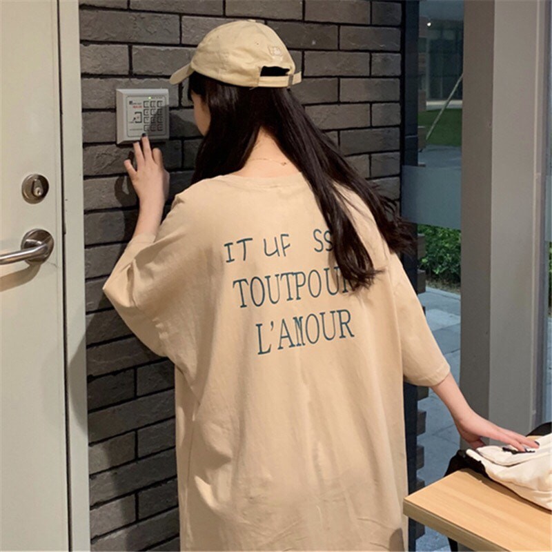 Áo thun tay lỡ ❤️ Áo phông Unisex AMOUR form rộng Freesize dành cho nam nữ Molly Fashion | BigBuy360 - bigbuy360.vn