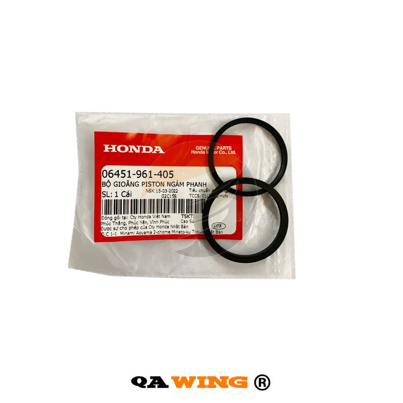 [QW]_(1129)_Bộ gioăng piston ngoàm phanh HONDA Future 125 / Wave 110 / Vision  và nhiều dòng xe _(06