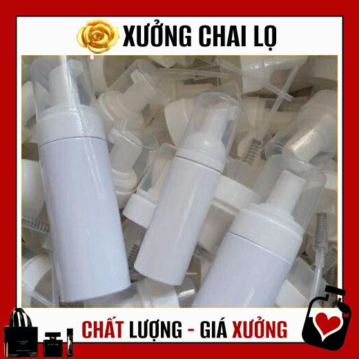 Chai Chiết Mĩ Phẩm ❤ TOP GIÁ RẺ ❤ Chai xịt giọt tạo bọt rỗng 30ml/50ml/100ml/150ml chiết sữa rửa mặt , phụ kiện du lịch