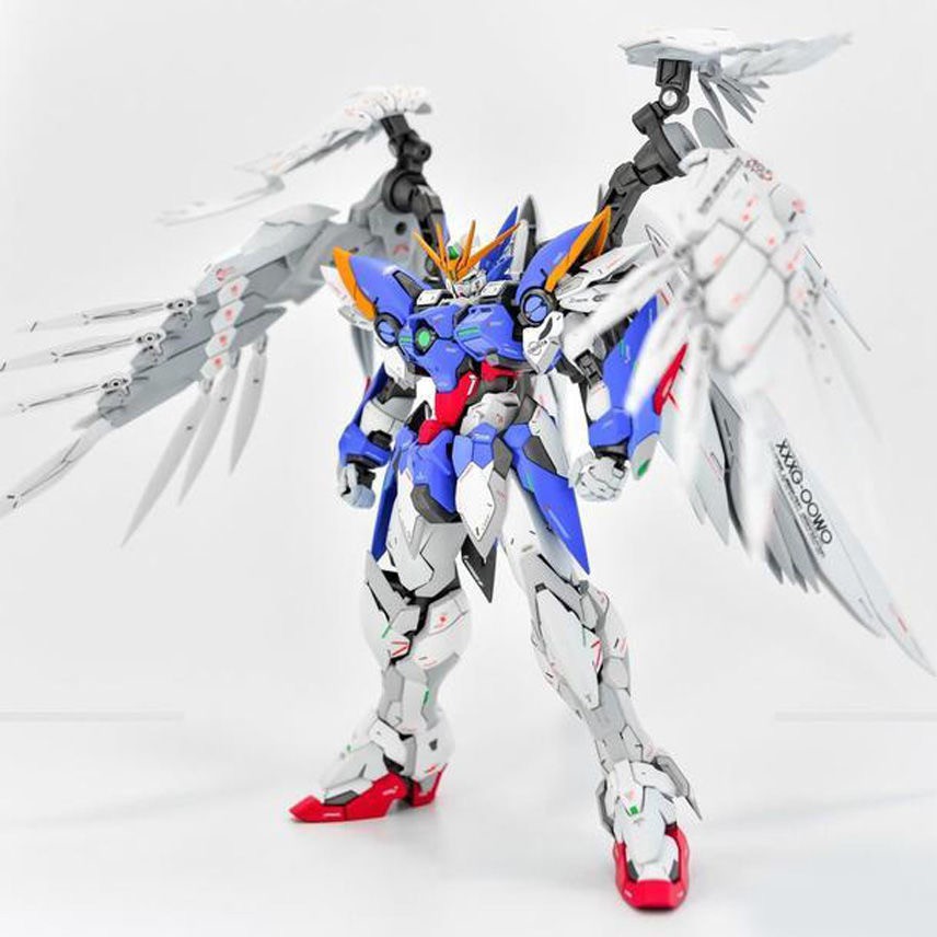 Mô Hình Lắp Ráp Gundam MG 8820 HiRM Wing Zero Daban (tặng kèm action base)