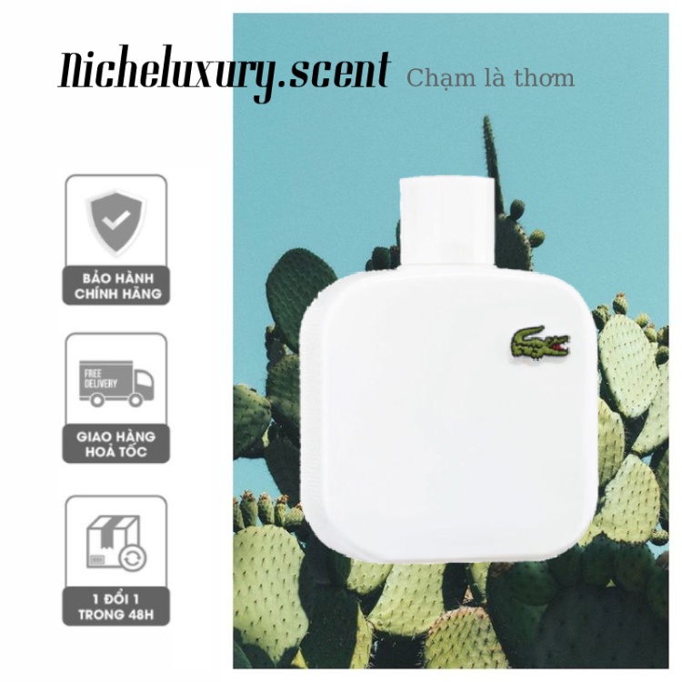 🅽🅸🅲🅷🅴 - Nước hoa Lacoste Blance 12.12 - 10ml