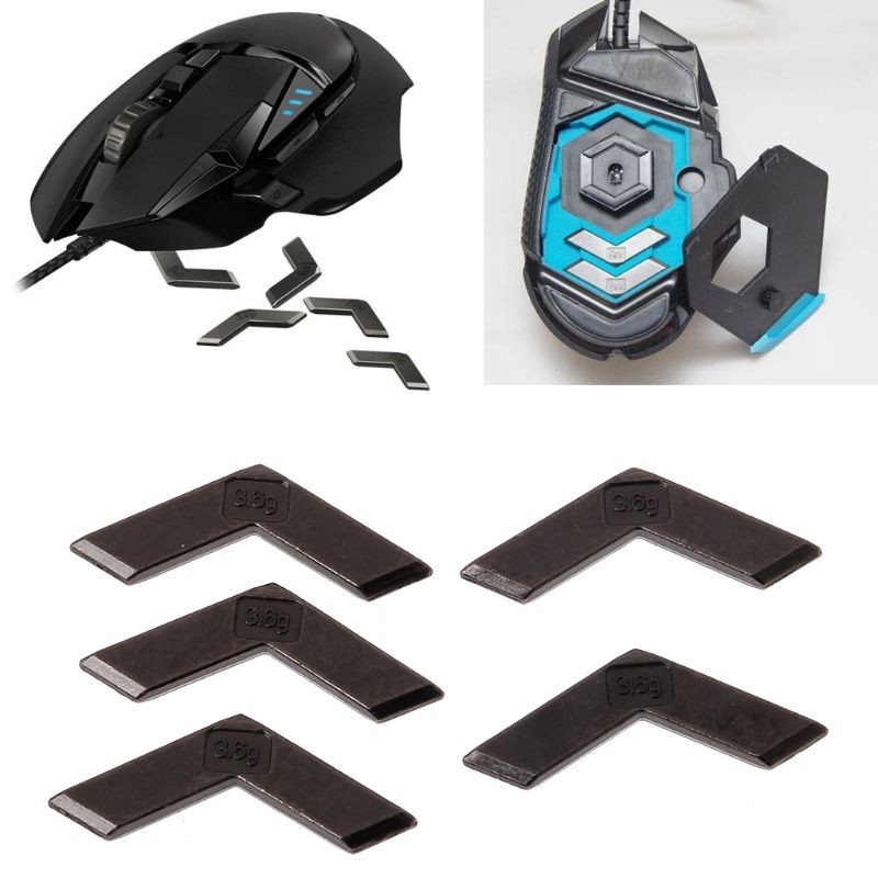 Set 5 Khối Đo Trọng Lượng Cho Logitech G502