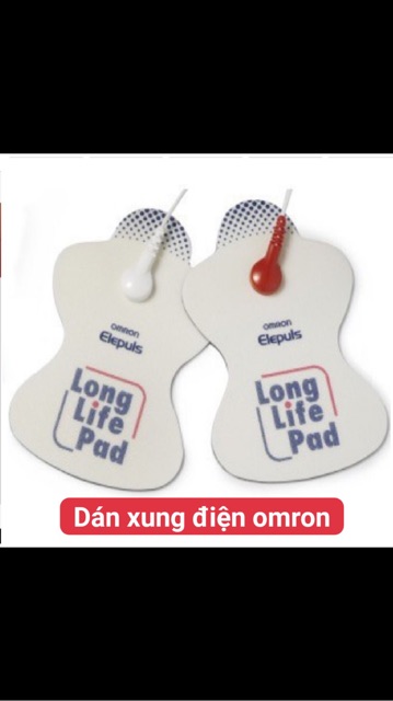 Miếng dán điện xung Omron ( gói 2 miếng)