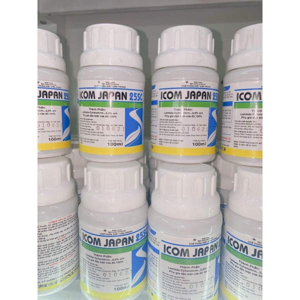 ICOM JAPAN 25sc - loại 100ml. diệt mọi loại côn trùng gây hại