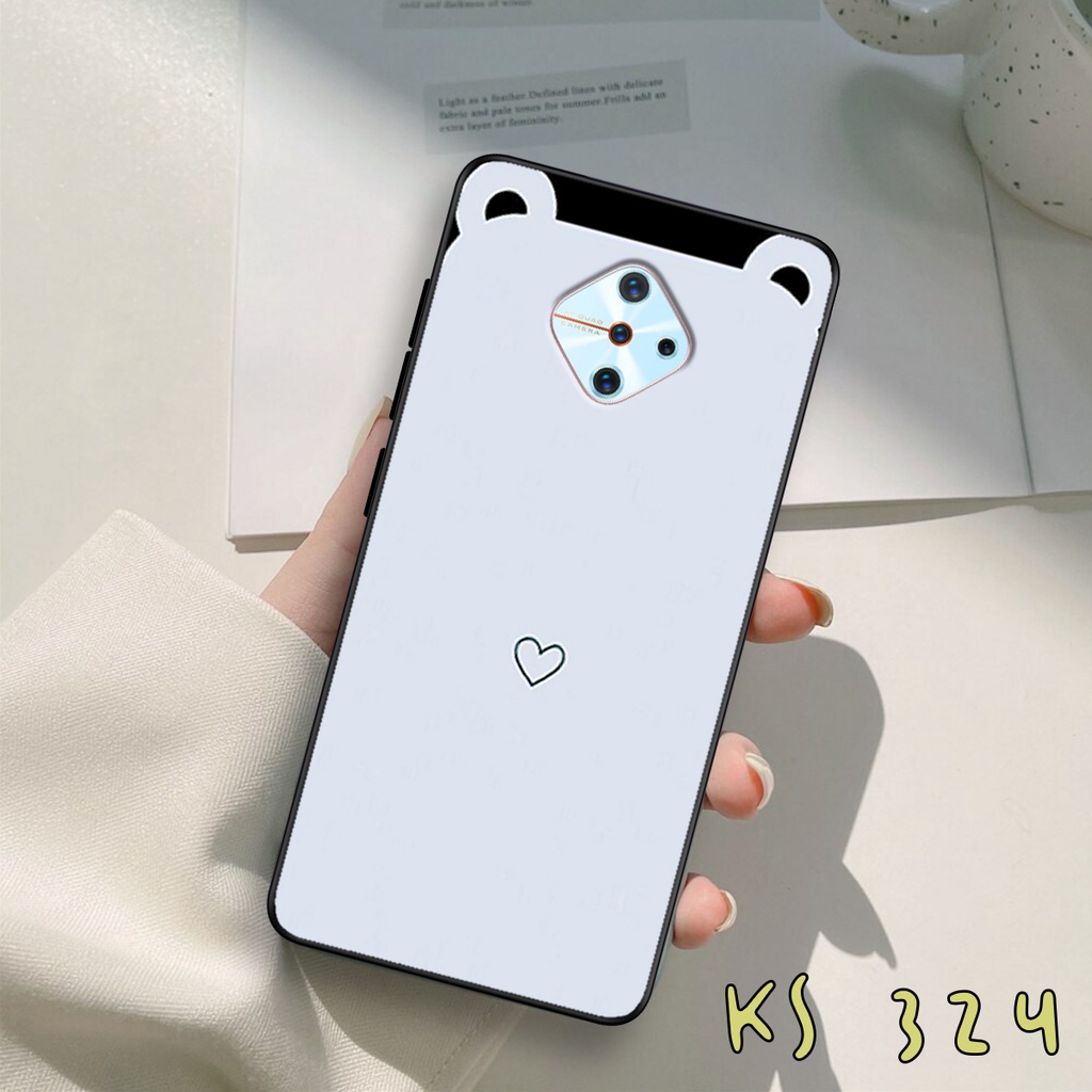 Ốp lưng Vivo S1 - Vivo S1 Pro - Ốp in hình tai thỏ siêu dễ thương