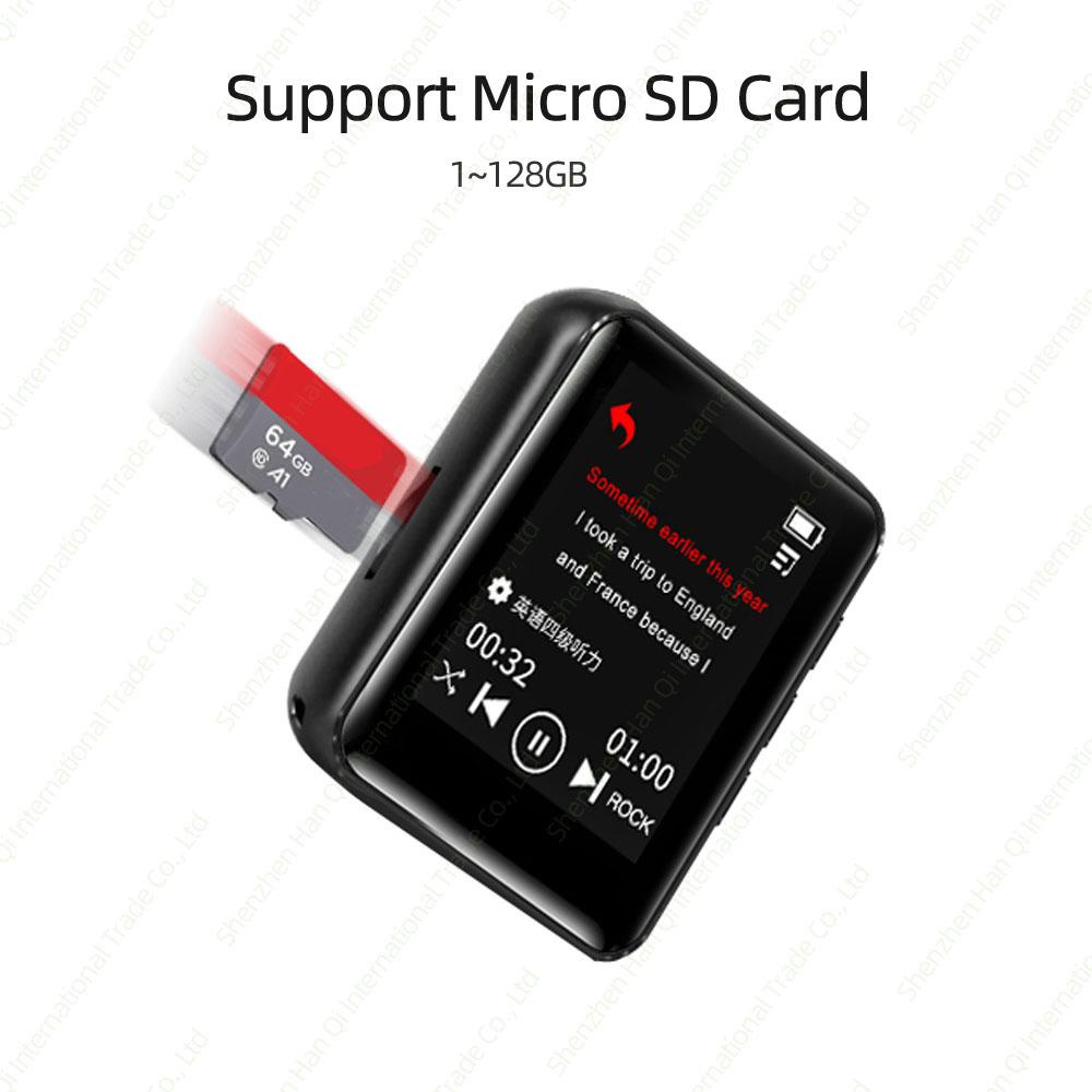 Máy Nghe Nhạc MP4 MP3 FAAEAL RUIZU M4 Bluetooth Màn Hình Cảm Ứng Kèm Loa