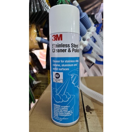 Dung dịch tẩy, làm bóng bề mặt kim loại stainless steel cleaner &amp; polish 3M [ hàng chính hãng] 600g