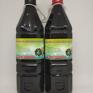 nước mắm Cốt cá linh nguyên chất 1 lít