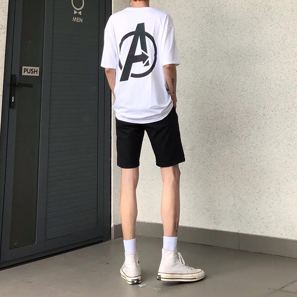 [Mã FADIRECT20 giảm 20K đơn từ 150K] &lt; TẶNG GIẤY THƠM &gt; Áo Thun Phản Quang 7 Màu Avengers - 100% COTTON [ Form UNISEX ]