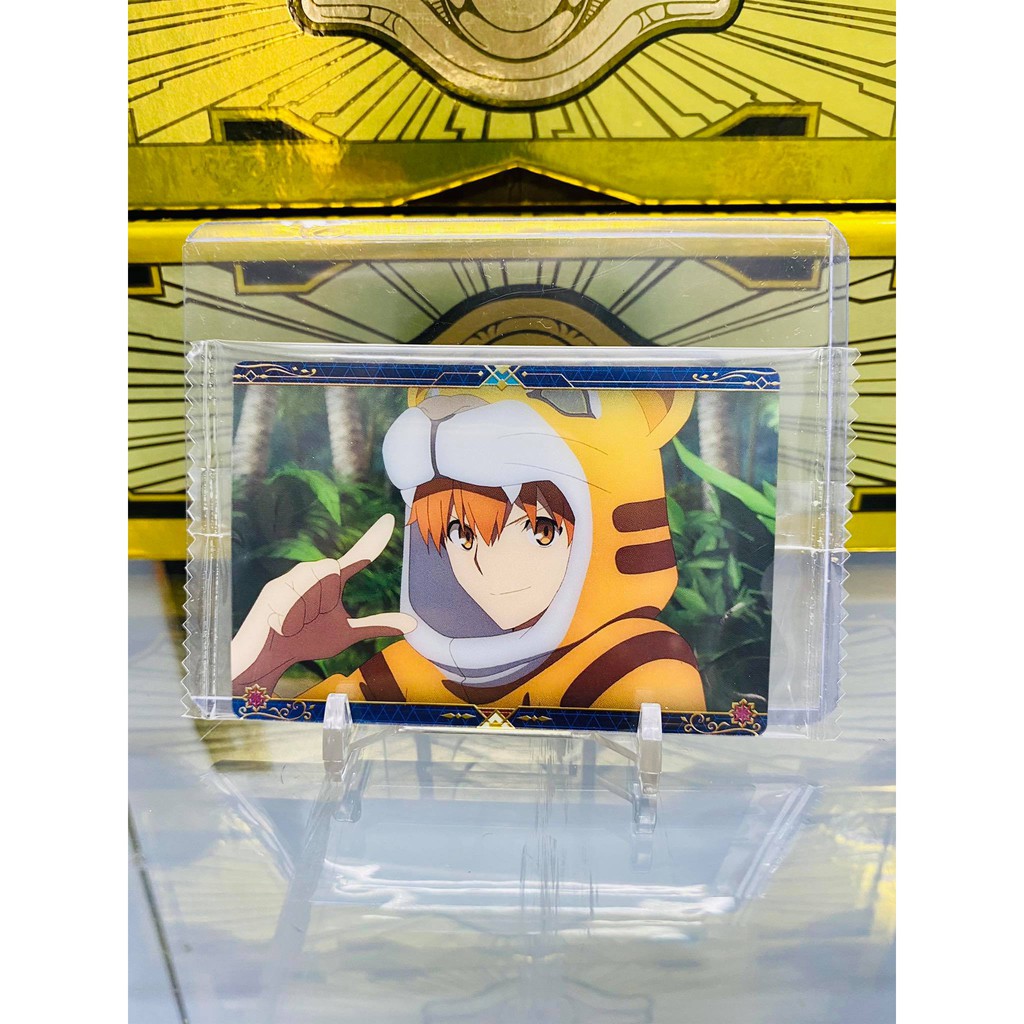 [ Dưa Hấu Yugioh ] Thẻ bài bánh xốp Fate Grand Order FGO Jaguar Man - Tặng bọc bài nhựa bảo quản