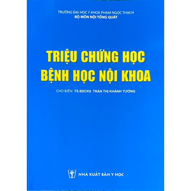 Sách - Triệu chứng học bệnh học nội khoa