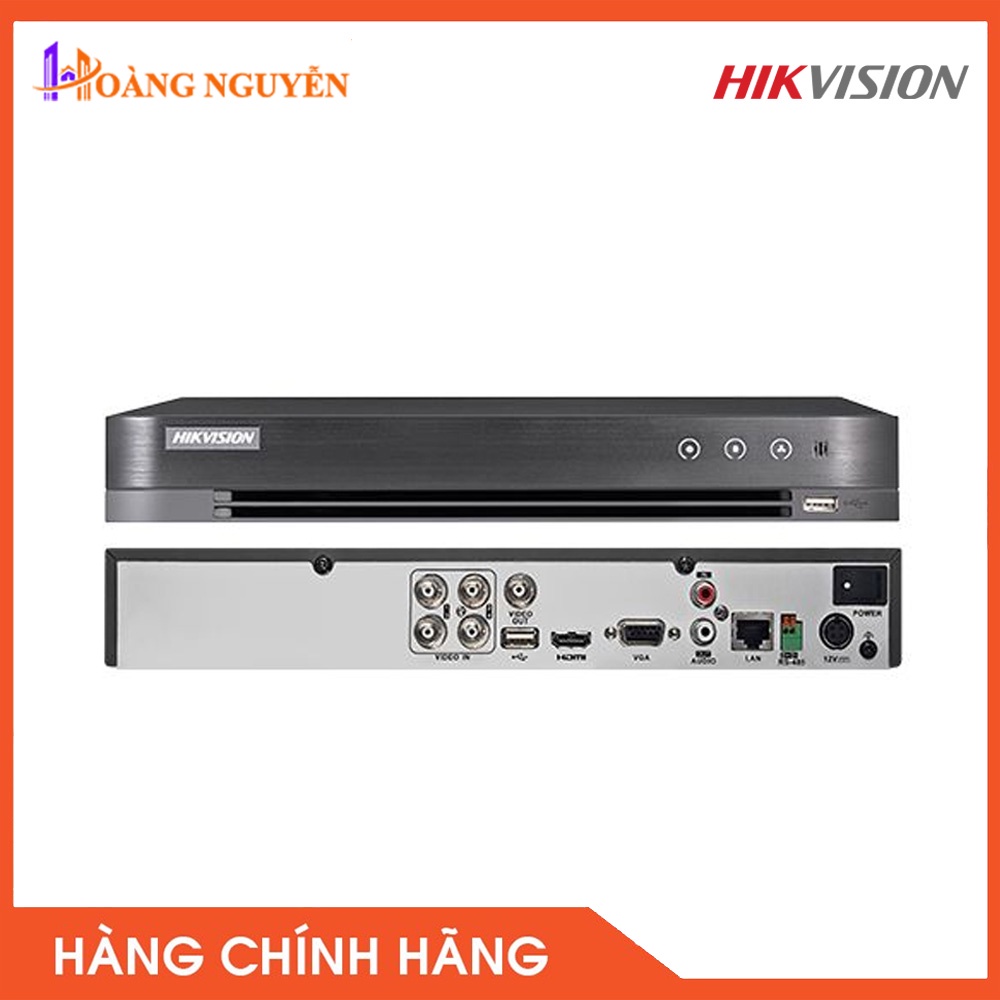 [NHÀ PHÂN PHỐI] Đầu ghi Camera HD-TVI 4 kênh Hikvision DS-7204HUHI-K1