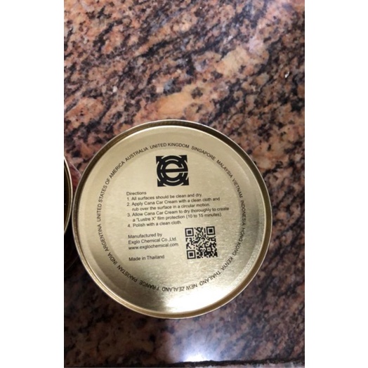 Cana Tẩy keo, đánh bóng