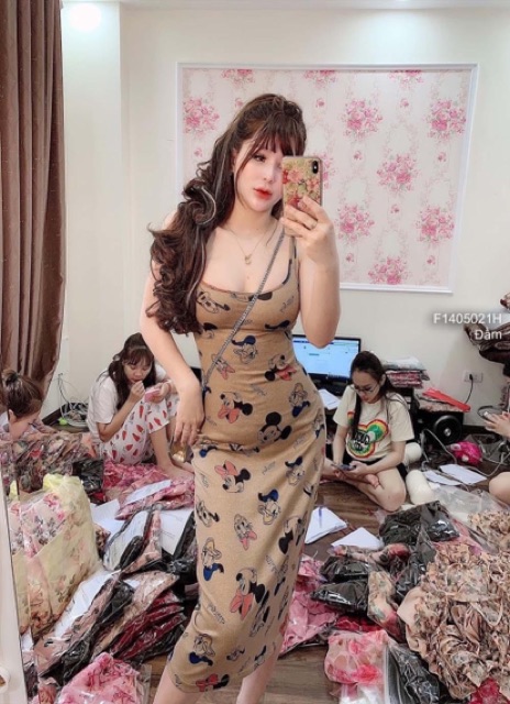 Đầm thun mickey ôm | BigBuy360 - bigbuy360.vn