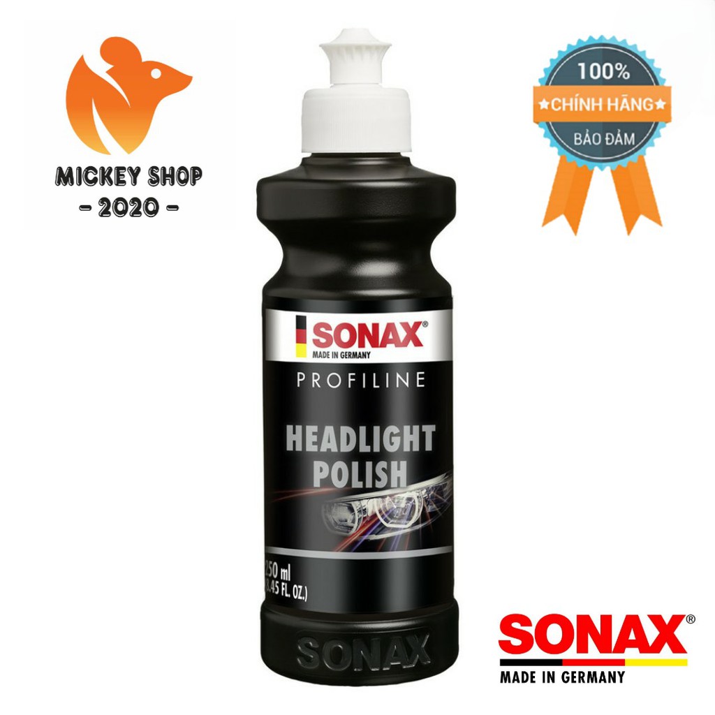 [ CAO CẤP ] Kem Xóa Xước Đánh Bóng Đèn SONAX Headlight Polish 250ml-276141